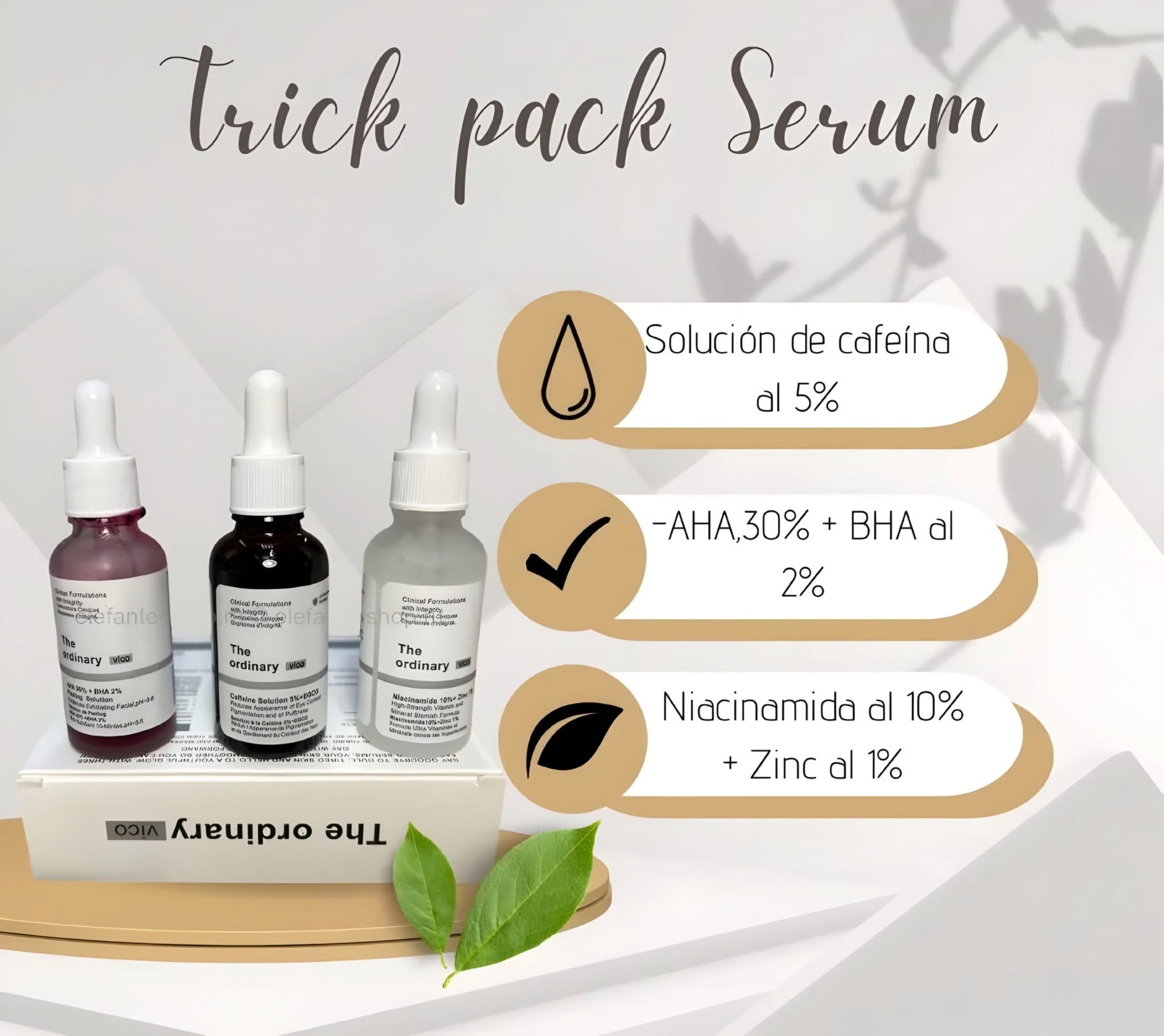 Set Cuidado Facial the Ordinary