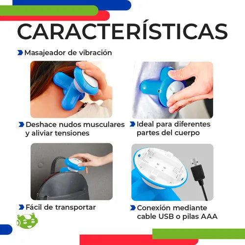 Mini Masajeador Portatil