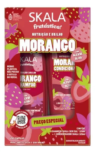 Kit Shampoo + Acondicionador Skala Moranco Frutástica 2x325ml