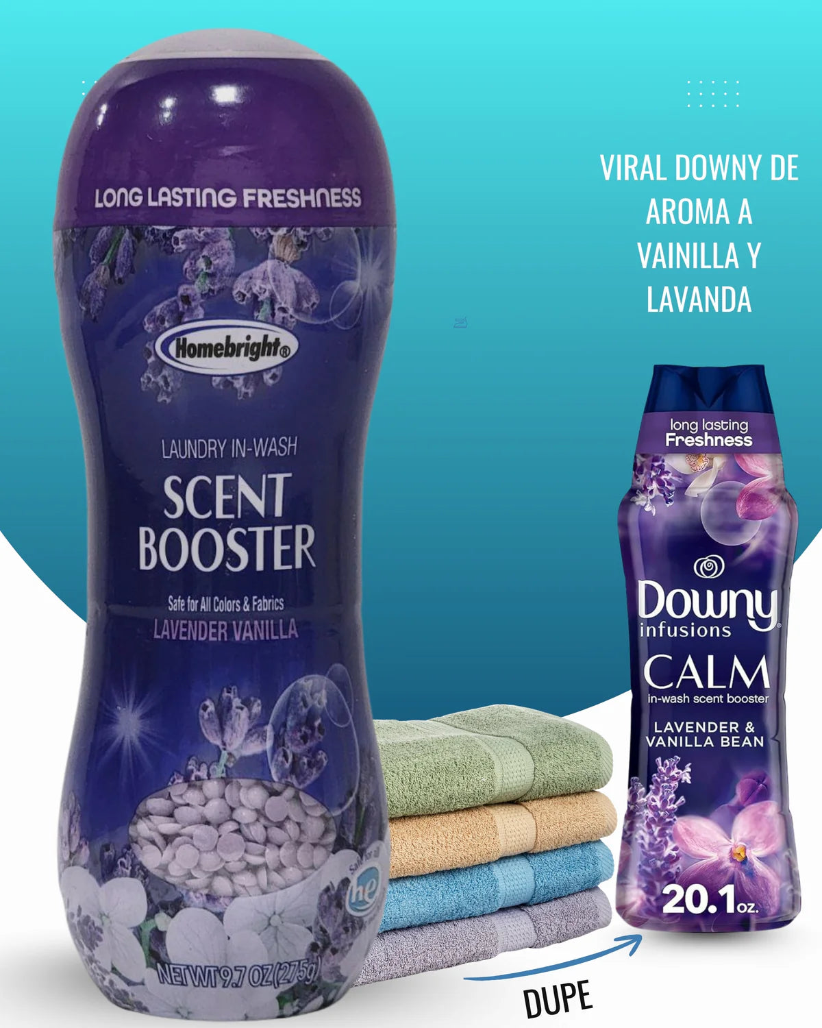 Homebright Suavizante para Ropa Lavanda y Vainilla