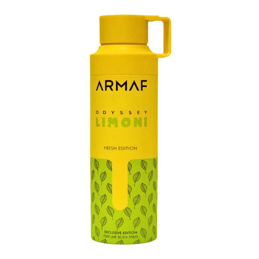 Body Spray Armaf Odyssey Limoni Fresh Edition 200ml