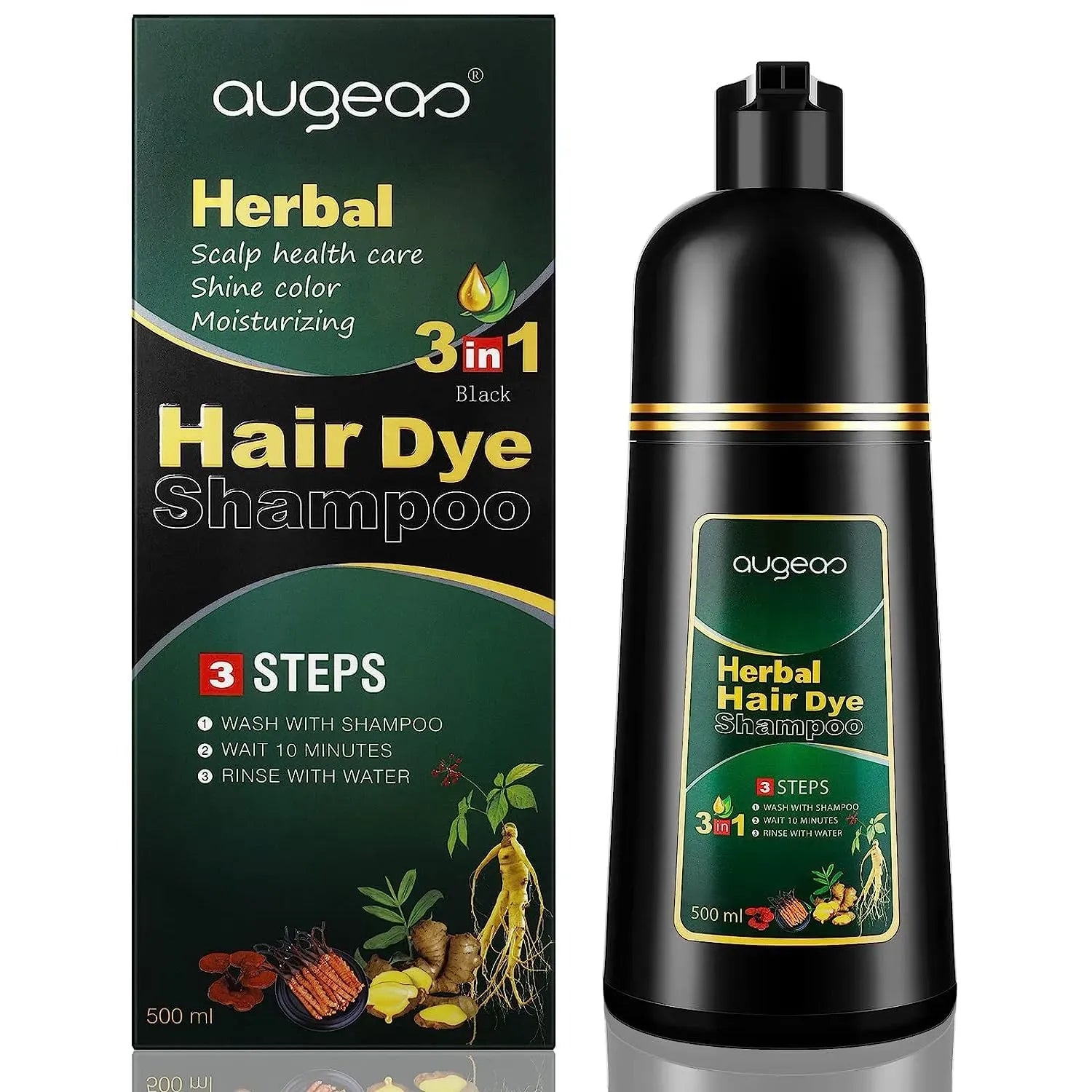 Shampoo Tinte Negro 500ml