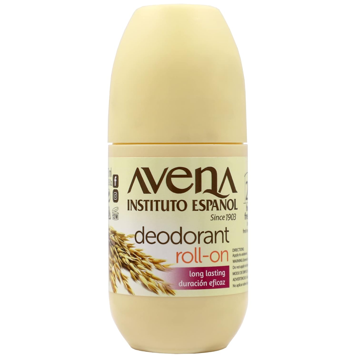Desodorante Instituto Español Avena 75ml