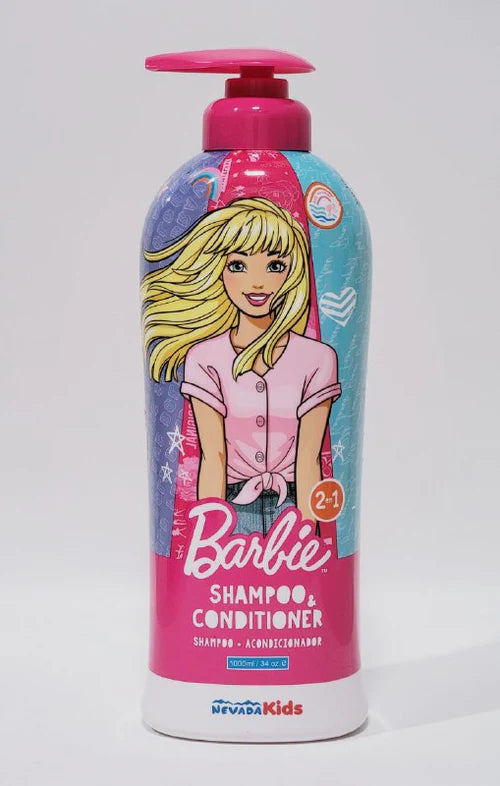 Shampoo mas Acondicionador Niña Barbie 1000ml