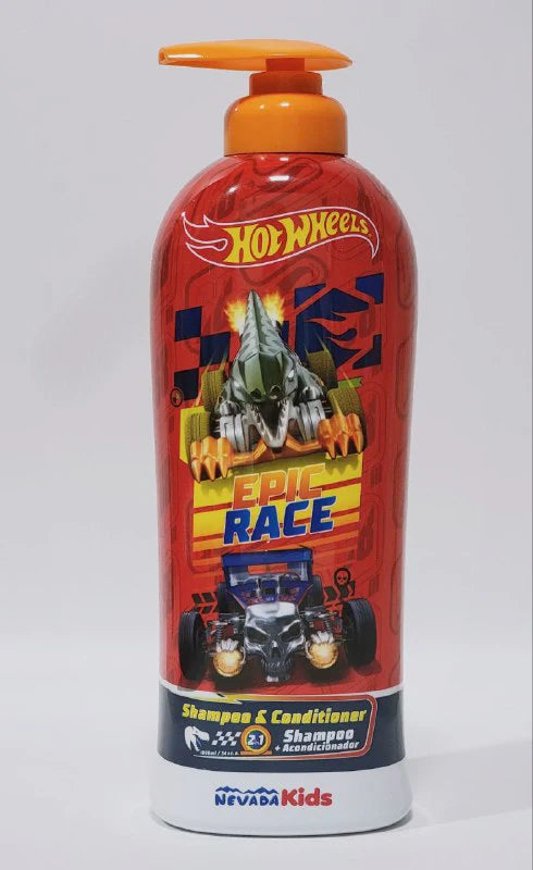 Shampoo mas Acondicionador Niño Hot Wheels 1000ml