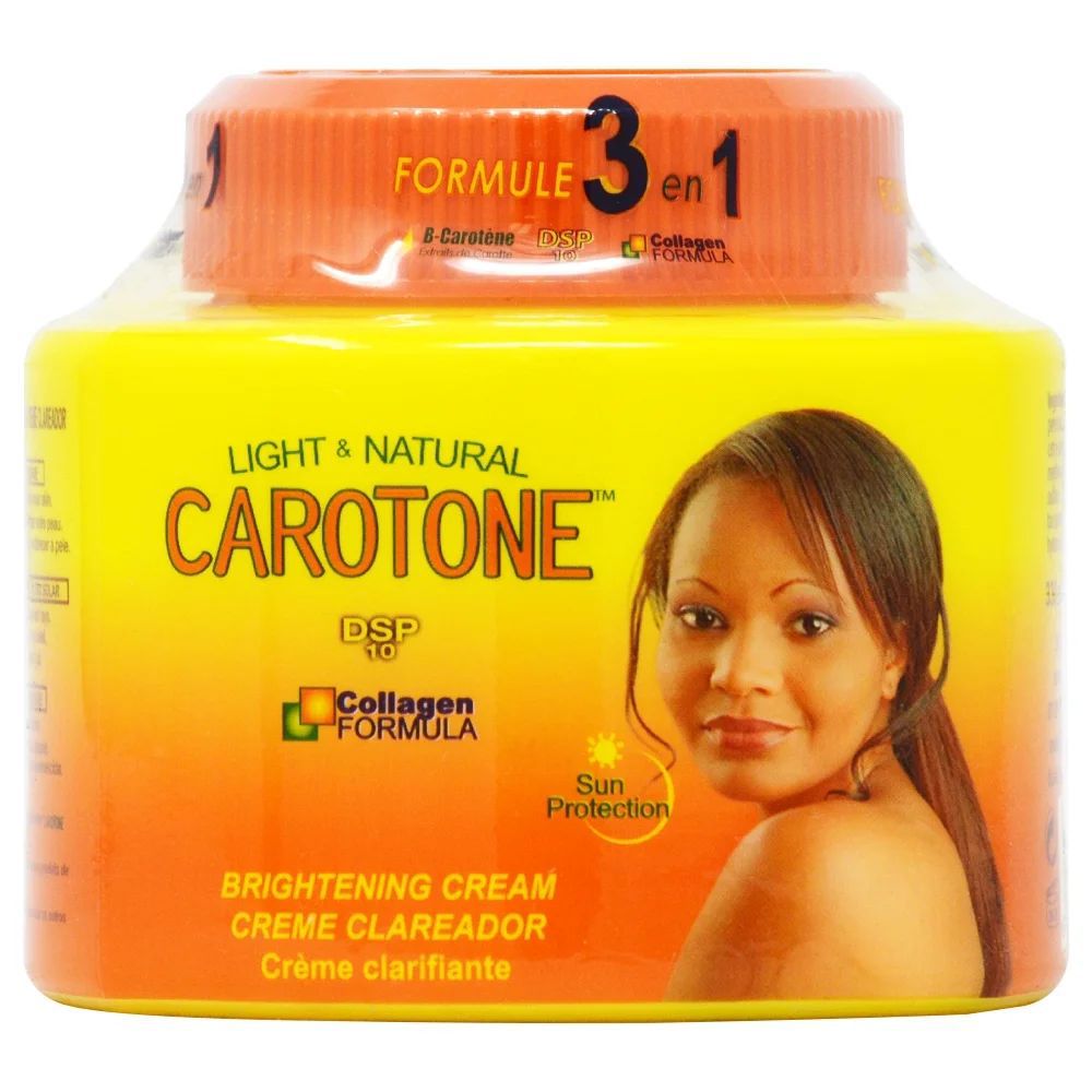 Carotone Crema Aclaradora con Colágeno y Protección Solar 330ml